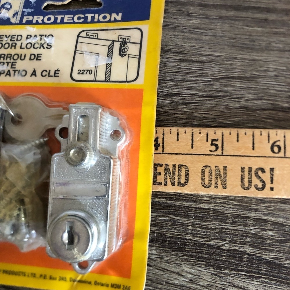 Keyed Patio Door Lock - Picture 4 of 7